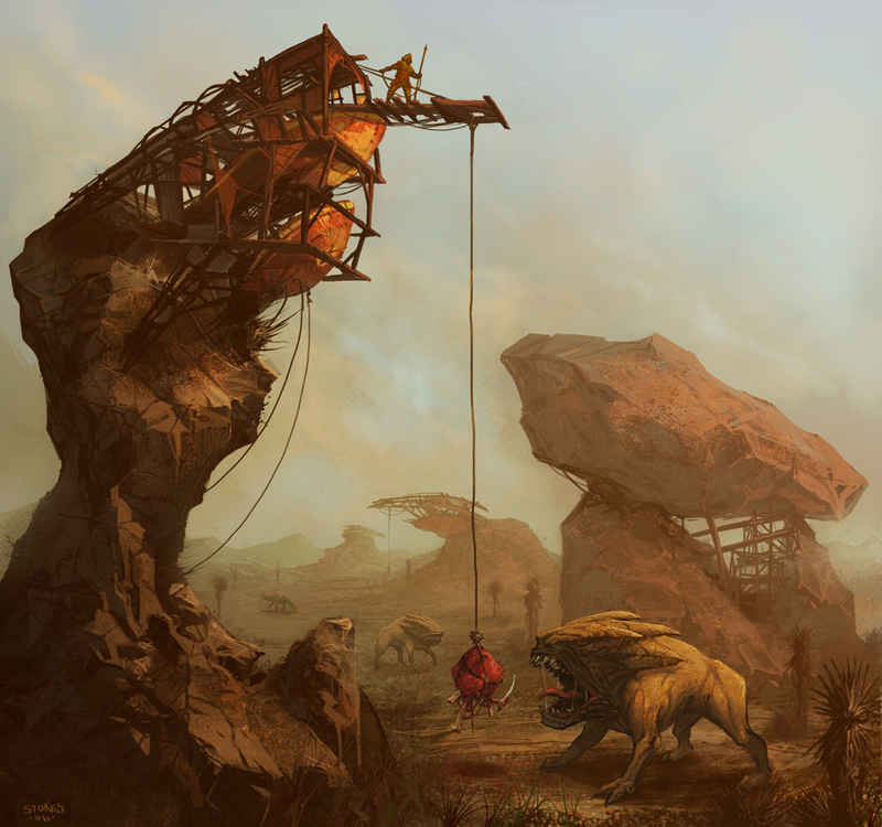 Illustration for article titled I Think This is What Hobbiton Would Look Like in the Distant Future